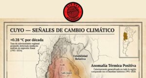 El cambio climático se acelera en San Luis y profundiza el déficit hídrico en la región de Cuyo