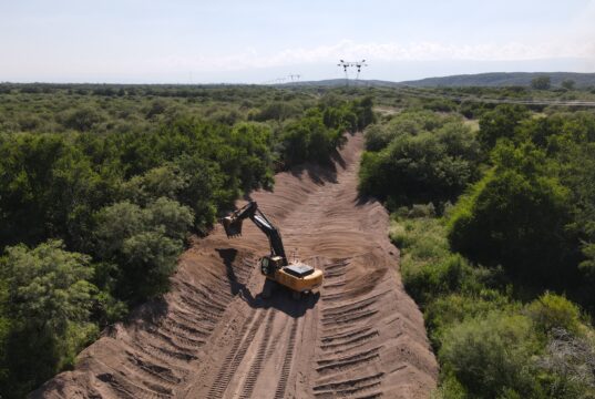 San Luis refuerza el reencauzamiento de ríos para prevenir crecidas y proteger zonas productivas