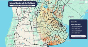 El Gobierno Nacional presentó el Mapa de Cultivos