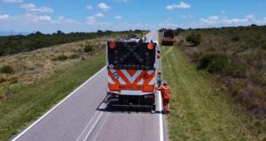 San Luis: renovarán la demarcación en más de 70 kilómetros de la Ruta Provincial N°20
