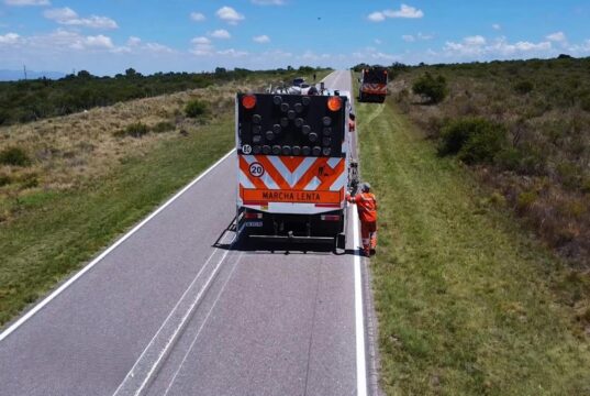 San Luis: renovarán la demarcación en más de 70 kilómetros de la Ruta Provincial N°20