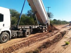 Vialidad Provincial hace reparaciones en Los Araditos, Los Membrillos, La Calera y Carpintería