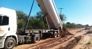 Vialidad Provincial hace reparaciones en Los Araditos, Los Membrillos, La Calera y Carpintería