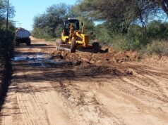 Vialidad Provincial repara caminos en Los Membrillos, El Cadillo, Los Quemados y Naranjo Esquino