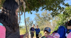 La Escuela Agrotécnica Juan Pascual Pringles celebró el Día del Animal con visitas de nivel inicial