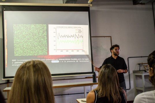 Machine Learning y física estadística: una nueva mirada desde San Luis para comprender los incendios forestales
