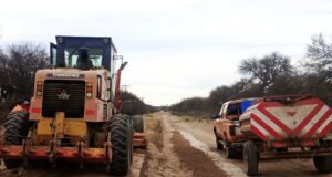 Vialidad Provincial refuerza tareas de mantenimiento en caminos rurales de Dupuy, Chacabuco y Belgrano