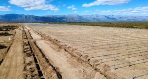 Avances en el parque solar de Aisa Group en San Luis: Ya se ha ejecutado casi el 50% del proyecto