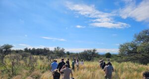 Futuros ingenieros agrónomos realizaron una práctica a campo en un establecimiento bovino de Concarán