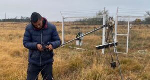 Suman una nueva estación de monitoreo meteorológico en Villa de Merlo