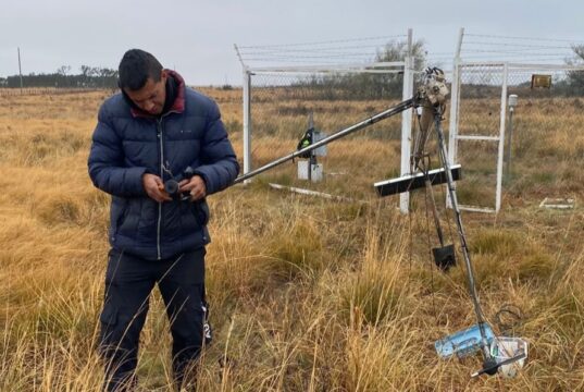 Suman una nueva estación de monitoreo meteorológico en Villa de Merlo