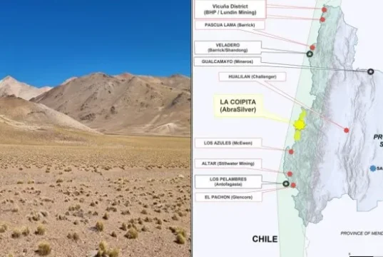 Confirman hallazgo de gran sistema de cobre, oro y molibdeno en San Juan
