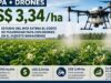 Un estudio del INTA estima en US$ 3,34 por hectárea el costo de pulverizar papa con drones
